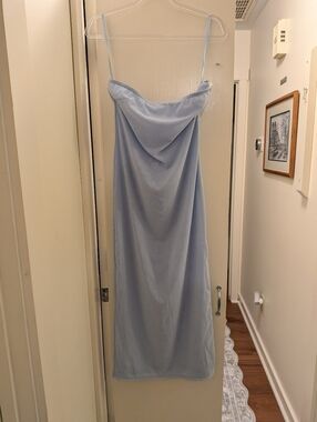 NWT Miaou Lila Baby Blue Mesh Dress XL